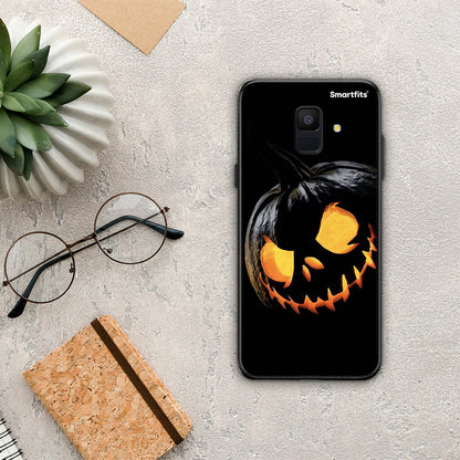 Halloween Scary Pumpkin - Samsung Galaxy A6 2018 θήκη