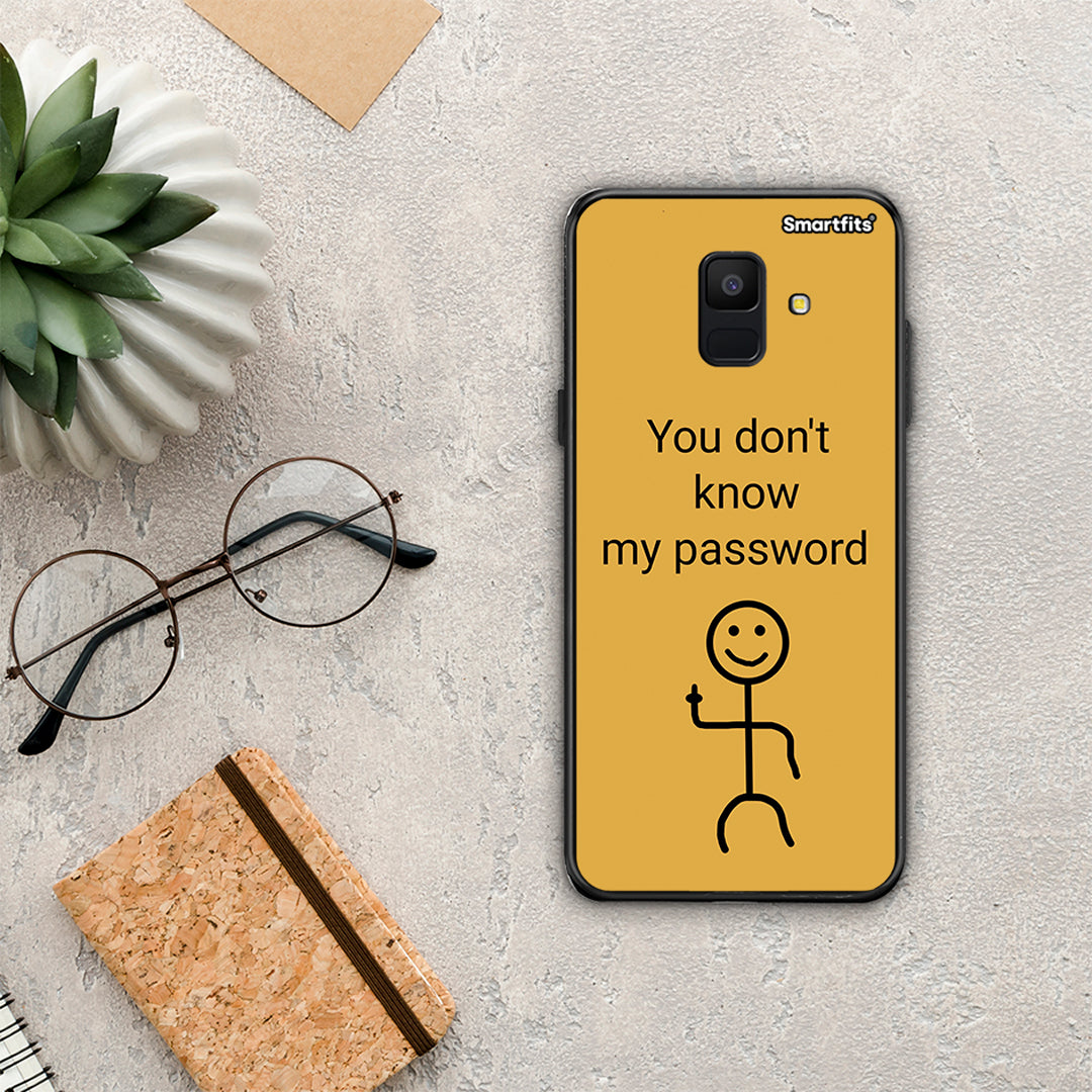 My Password - Samsung Galaxy A6 2018 θήκη