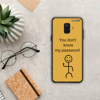 Thumbnail for My Password - Samsung Galaxy A6 2018 θήκη