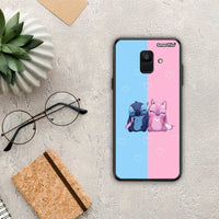 Thumbnail for Stitch And Angel - Samsung Galaxy A6 2018 θήκη