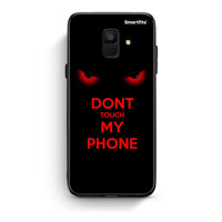 Thumbnail for samsung A6 Touch My Phone Θήκη από τη Smartfits με σχέδιο στο πίσω μέρος και μαύρο περίβλημα | Smartphone case with colorful back and black bezels by Smartfits