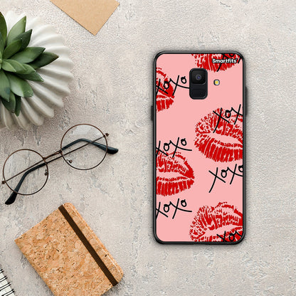 XOXO Lips - Samsung Galaxy A6 2018 θήκη