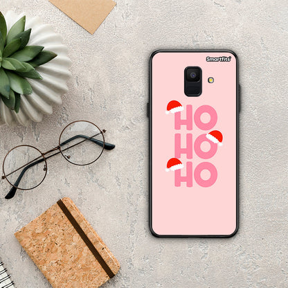 Xmas Ho Ho Ho - Samsung Galaxy A6 2018 θήκη