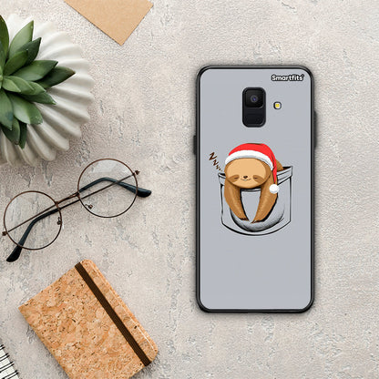 Xmas Zzzz - Samsung Galaxy A6 2018 θήκη