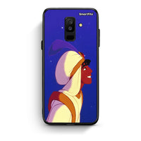 Thumbnail for samsung A6 Plus Alladin And Jasmine Love 1 θήκη από τη Smartfits με σχέδιο στο πίσω μέρος και μαύρο περίβλημα | Smartphone case with colorful back and black bezels by Smartfits