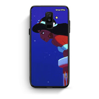 Thumbnail for samsung A6 Plus Alladin And Jasmine Love 2 θήκη από τη Smartfits με σχέδιο στο πίσω μέρος και μαύρο περίβλημα | Smartphone case with colorful back and black bezels by Smartfits