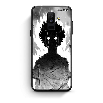 samsung A6 Plus Anime Boy Θήκη από τη Smartfits με σχέδιο στο πίσω μέρος και μαύρο περίβλημα | Smartphone case with colorful back and black bezels by Smartfits