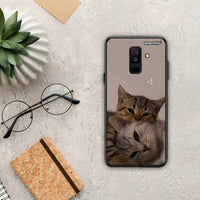 Thumbnail for Cats In Love - Samsung Galaxy A6+ 2018 θήκη