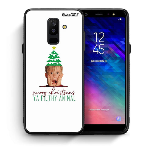 Θήκη Samsung A6+ 2018 Filthy Animal από τη Smartfits με σχέδιο στο πίσω μέρος και μαύρο περίβλημα | Samsung A6+ 2018 Filthy Animal case with colorful back and black bezels