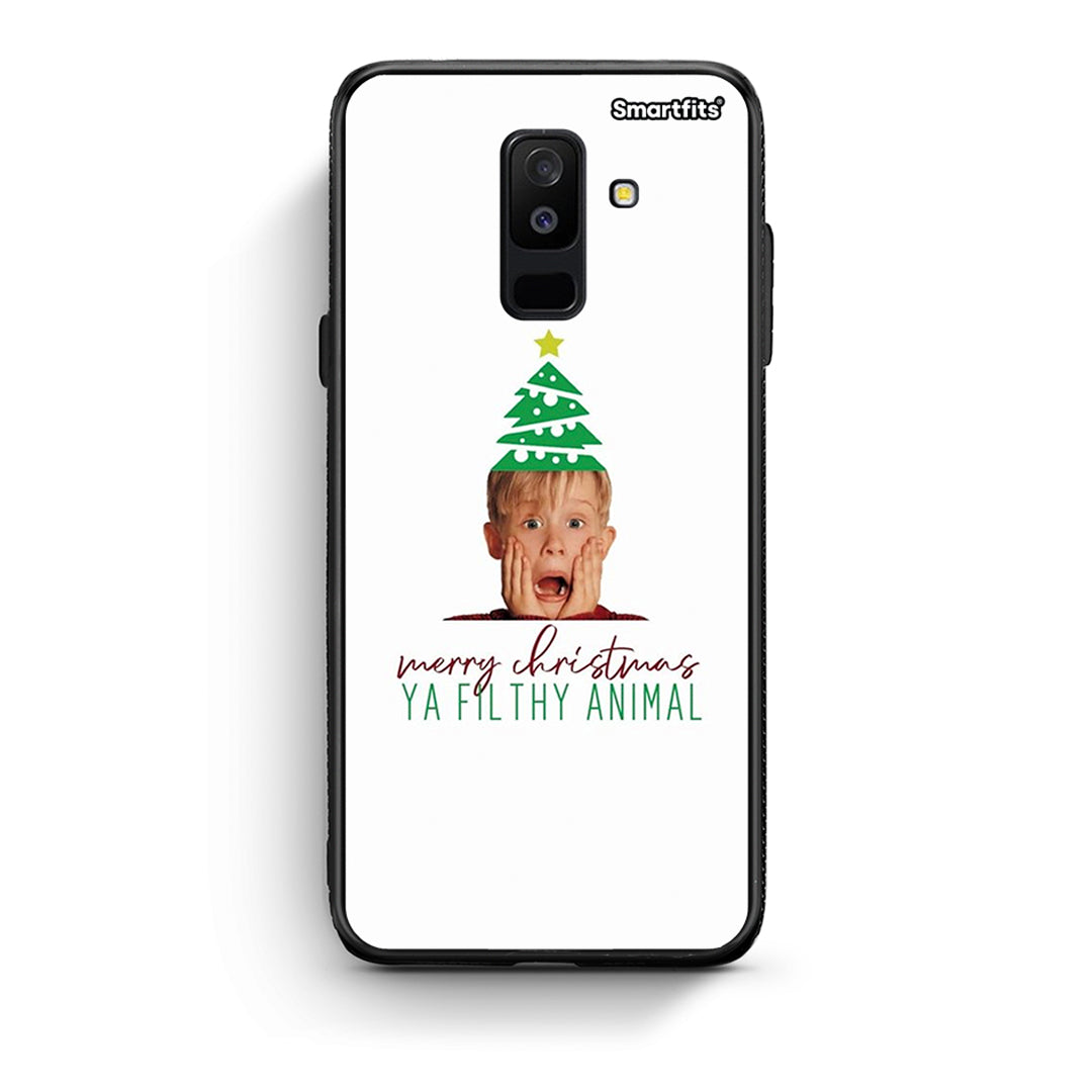samsung A6 Plus Filthy Animal θήκη από τη Smartfits με σχέδιο στο πίσω μέρος και μαύρο περίβλημα | Smartphone case with colorful back and black bezels by Smartfits