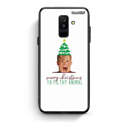 samsung A6 Plus Filthy Animal θήκη από τη Smartfits με σχέδιο στο πίσω μέρος και μαύρο περίβλημα | Smartphone case with colorful back and black bezels by Smartfits