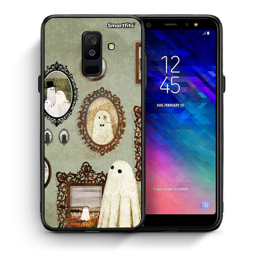 Θήκη Samsung A6+ 2018 Halloween Ghost Season από τη Smartfits με σχέδιο στο πίσω μέρος και μαύρο περίβλημα | Samsung A6+ 2018 Halloween Ghost Season case with colorful back and black bezels