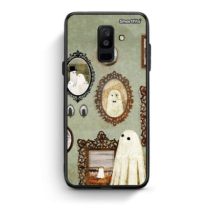 samsung A6 Plus Halloween Ghost Season Θήκη από τη Smartfits με σχέδιο στο πίσω μέρος και μαύρο περίβλημα | Smartphone case with colorful back and black bezels by Smartfits