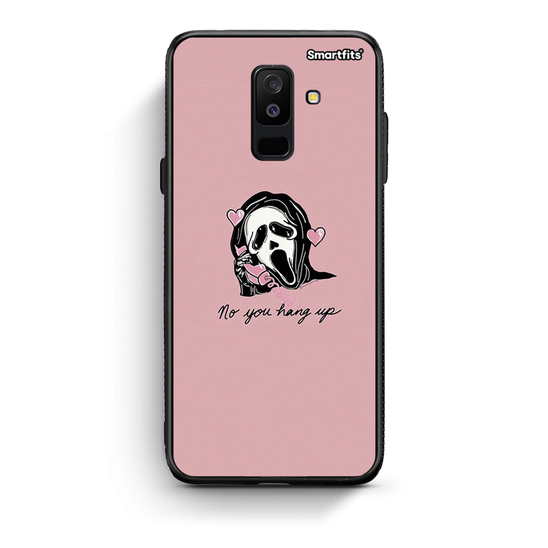 samsung A6 Plus Halloween Hang Up Θήκη από τη Smartfits με σχέδιο στο πίσω μέρος και μαύρο περίβλημα | Smartphone case with colorful back and black bezels by Smartfits