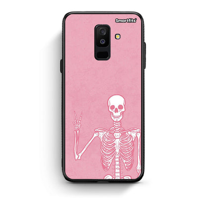 samsung A6 Plus Halloween Motivation Θήκη από τη Smartfits με σχέδιο στο πίσω μέρος και μαύρο περίβλημα | Smartphone case with colorful back and black bezels by Smartfits