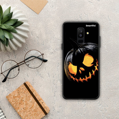 Halloween Scary Pumpkin - Samsung Galaxy A6+ 2018 θήκη