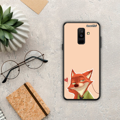 Nick Wilde And Judy Hopps Love 1 - Samsung Galaxy A6+ 2018 θήκη