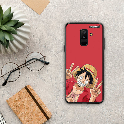 Pirate Luffy - Samsung Galaxy A6+ 2018 θήκη