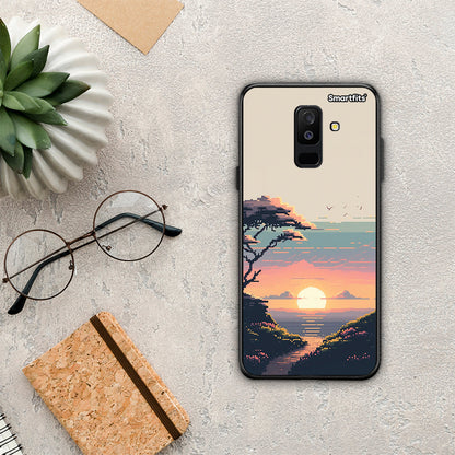 Pixel Sunset - Samsung Galaxy A6+ 2018 θήκη