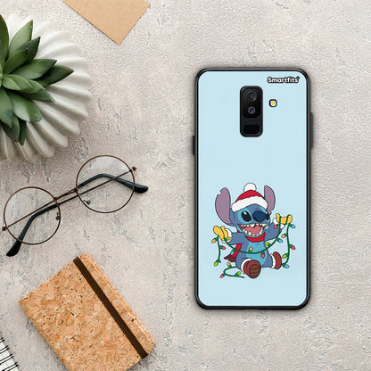 Santa Stich - Samsung Galaxy A6+ 2018 θήκη