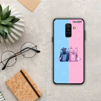 Thumbnail for Stitch And Angel - Samsung Galaxy A6+ 2018 θήκη