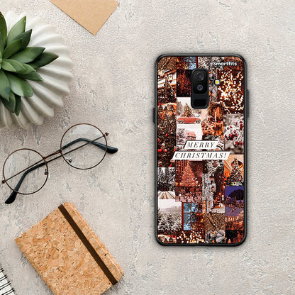 Xmas Collage - Samsung Galaxy A6+ 2018 θήκη