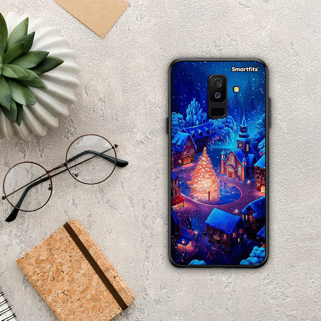 Xmas Village - Samsung Galaxy A6+ 2018 θήκη