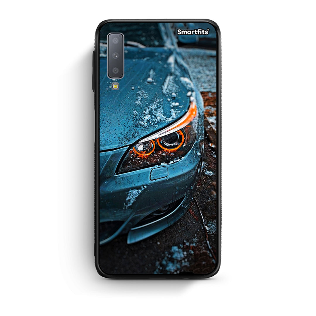 samsung A7 Bmw E60 Θήκη από τη Smartfits με σχέδιο στο πίσω μέρος και μαύρο περίβλημα | Smartphone case with colorful back and black bezels by Smartfits