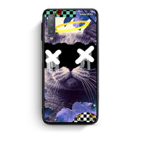 Thumbnail for samsung A7 Cat Collage θήκη από τη Smartfits με σχέδιο στο πίσω μέρος και μαύρο περίβλημα | Smartphone case with colorful back and black bezels by Smartfits