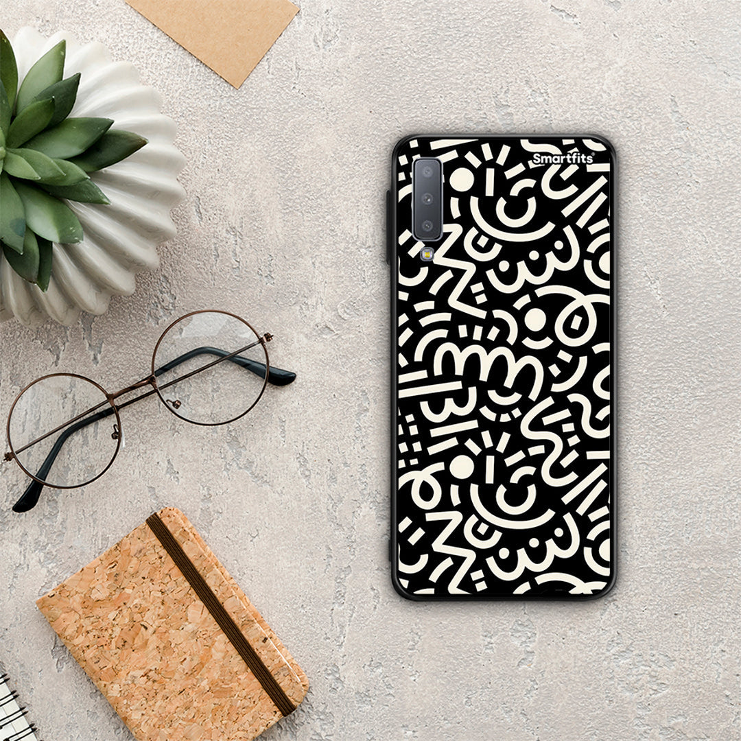Doodle Art - Samsung Galaxy A7 2018 θήκη