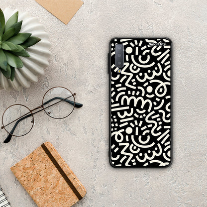 Doodle Art - Samsung Galaxy A7 2018 θήκη
