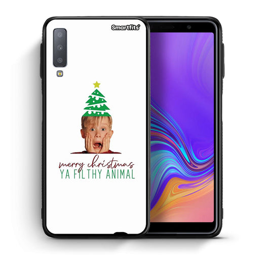 Θήκη Samsung A7 2018 Filthy Animal από τη Smartfits με σχέδιο στο πίσω μέρος και μαύρο περίβλημα | Samsung A7 2018 Filthy Animal case with colorful back and black bezels