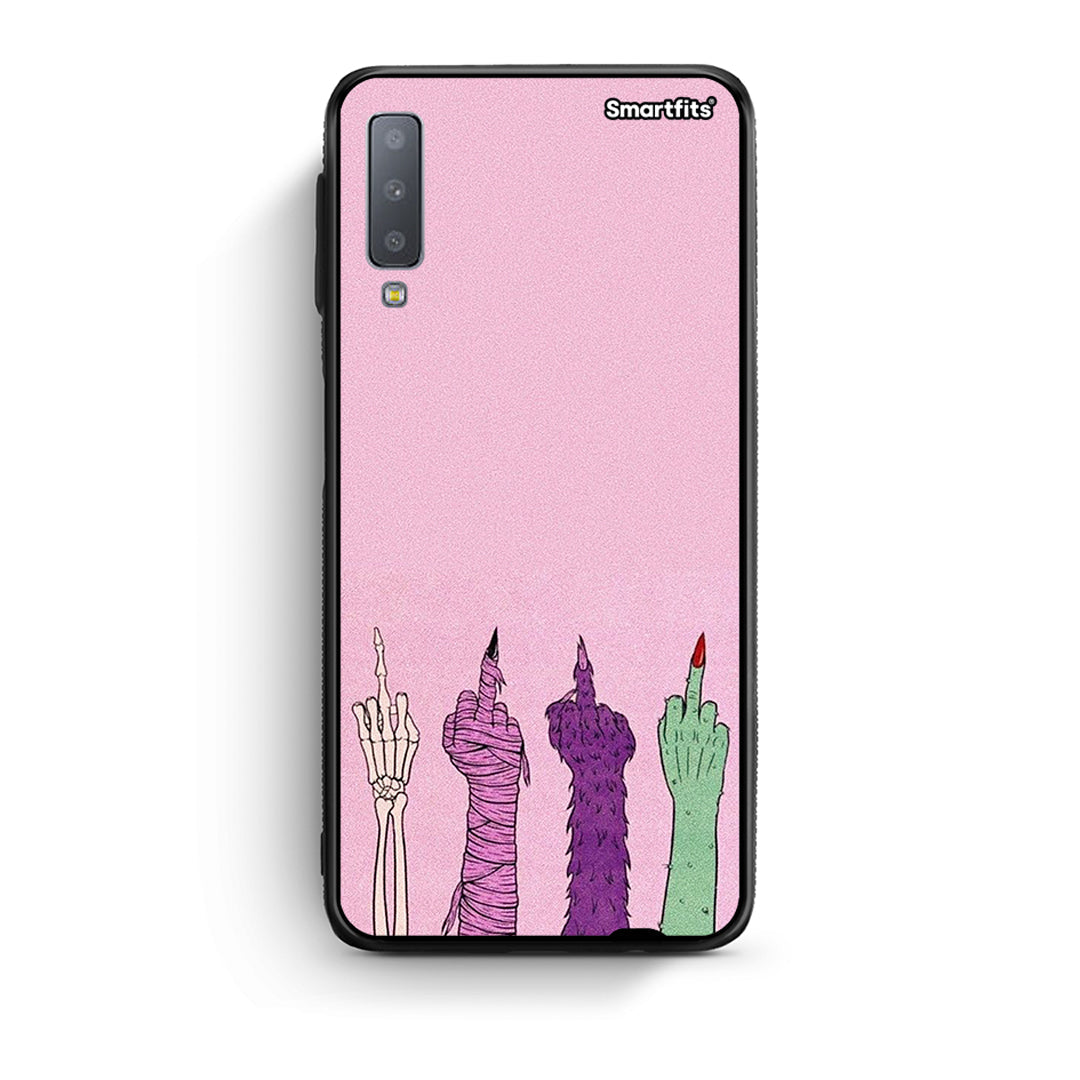 samsung A7 Halloween Be A Lady Θήκη από τη Smartfits με σχέδιο στο πίσω μέρος και μαύρο περίβλημα | Smartphone case with colorful back and black bezels by Smartfits