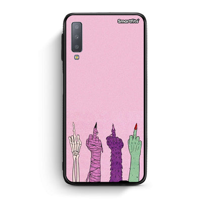 samsung A7 Halloween Be A Lady Θήκη από τη Smartfits με σχέδιο στο πίσω μέρος και μαύρο περίβλημα | Smartphone case with colorful back and black bezels by Smartfits