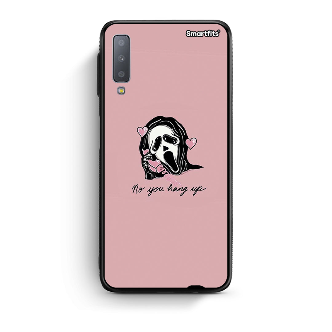 samsung A7 Halloween Hang Up Θήκη από τη Smartfits με σχέδιο στο πίσω μέρος και μαύρο περίβλημα | Smartphone case with colorful back and black bezels by Smartfits