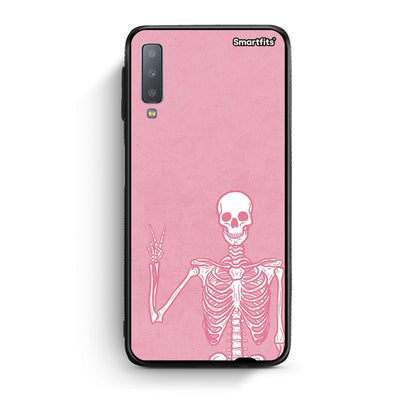 samsung A7 Halloween Motivation Θήκη από τη Smartfits με σχέδιο στο πίσω μέρος και μαύρο περίβλημα | Smartphone case with colorful back and black bezels by Smartfits