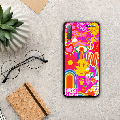 Hippie Love - Samsung Galaxy A7 2018 θήκη