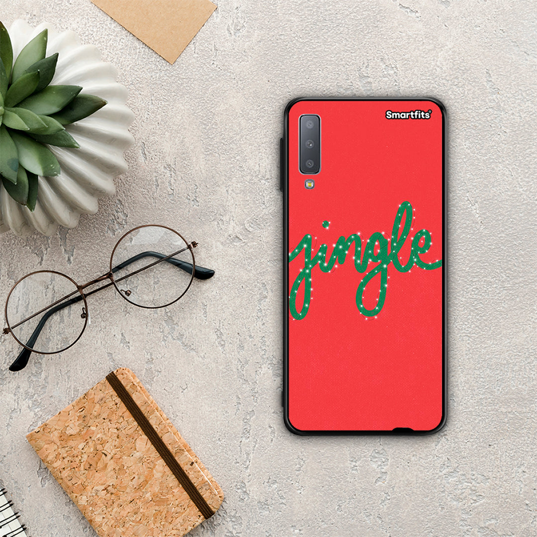 Jingle Xmas - Samsung Galaxy A7 2018 θήκη