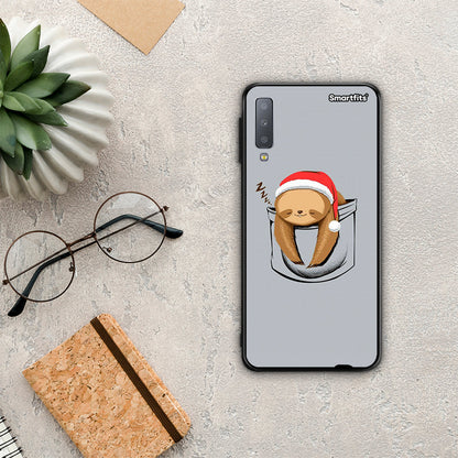Xmas Zzzz - Samsung Galaxy A7 2018 θήκη