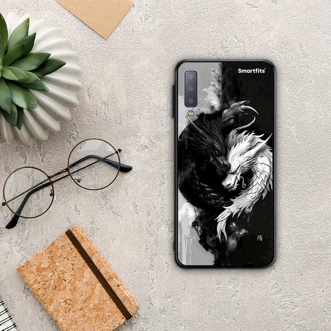 Yin Yang - Samsung Galaxy A7 2018 θήκη