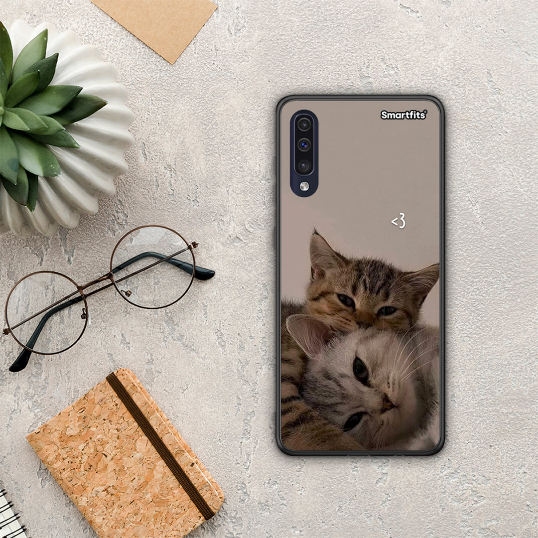 Cats In Love - Samsung Galaxy A70 θήκη