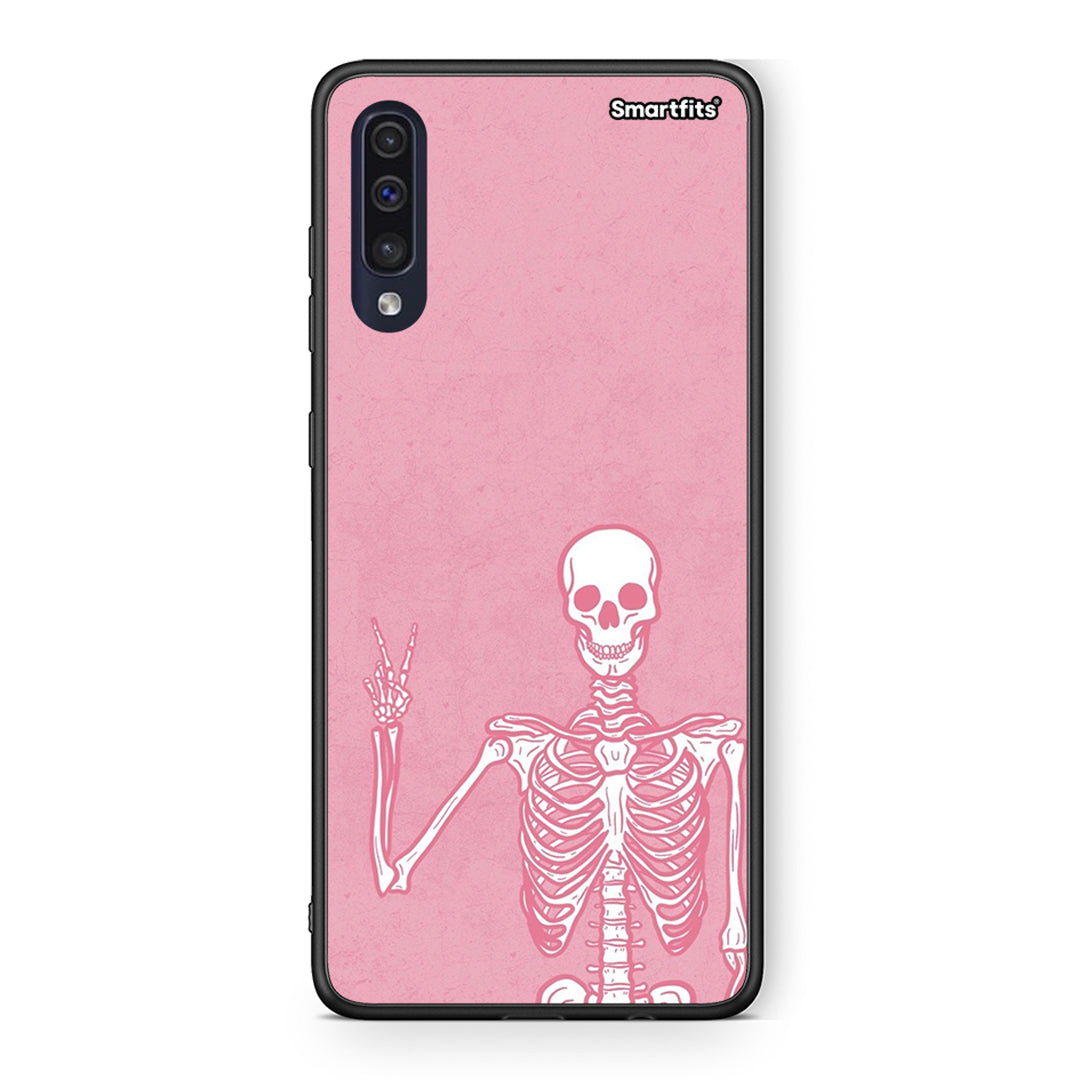 Samsung A70 Halloween Motivation Θήκη από τη Smartfits με σχέδιο στο πίσω μέρος και μαύρο περίβλημα | Smartphone case with colorful back and black bezels by Smartfits