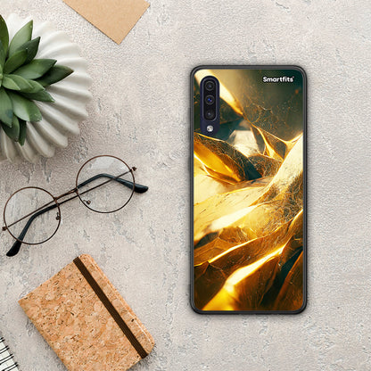 Real Gold - Samsung Galaxy A70 θήκη