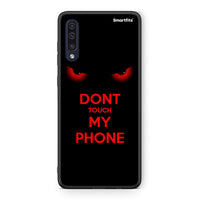 Thumbnail for Samsung A70 Touch My Phone Θήκη από τη Smartfits με σχέδιο στο πίσω μέρος και μαύρο περίβλημα | Smartphone case with colorful back and black bezels by Smartfits