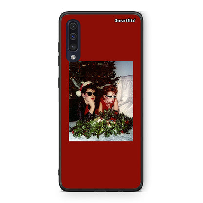 Samsung A70 Waiting For Xmas θήκη από τη Smartfits με σχέδιο στο πίσω μέρος και μαύρο περίβλημα | Smartphone case with colorful back and black bezels by Smartfits