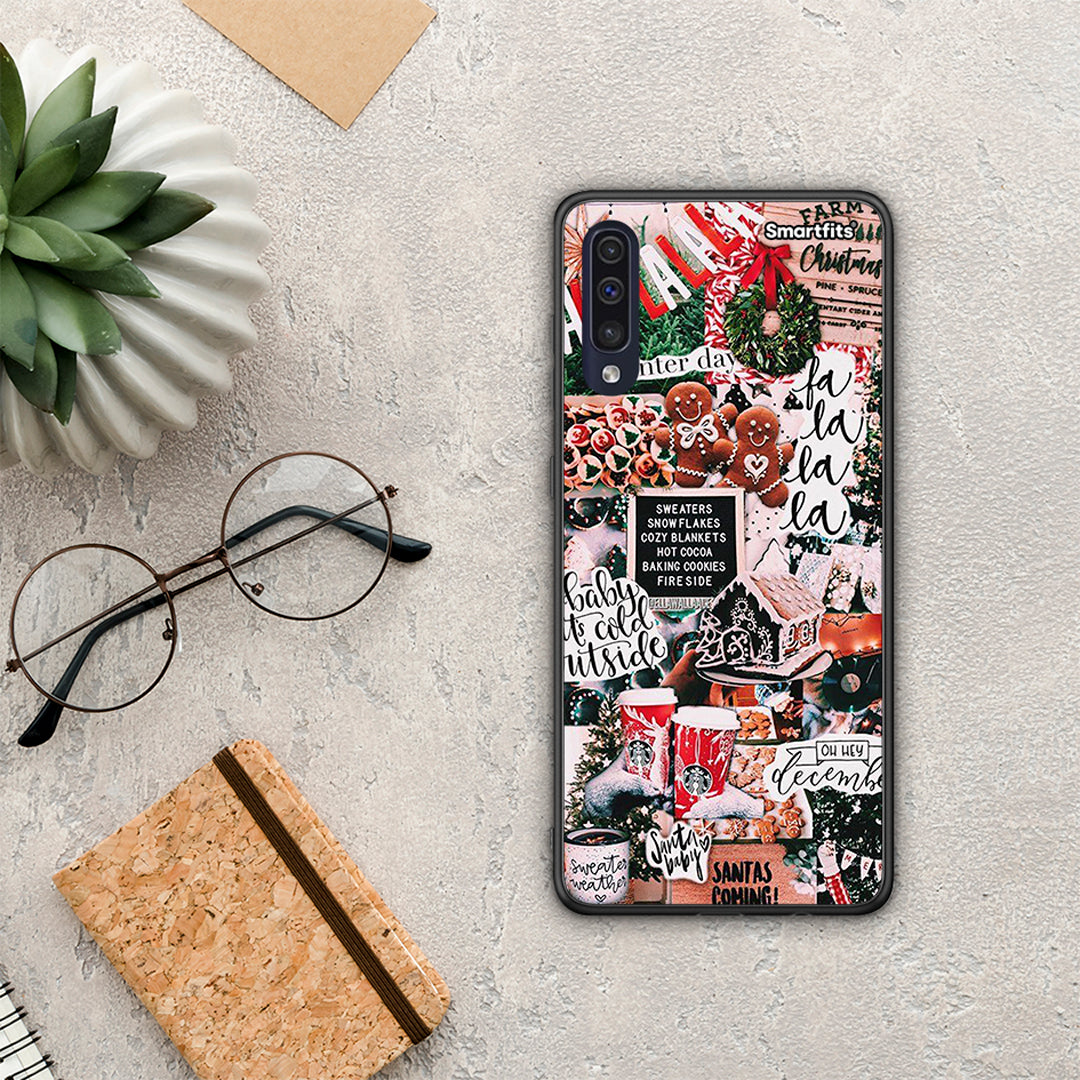Xmas Habbits - Samsung Galaxy A70 θήκη