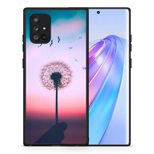 Θήκη Samsung Galaxy A71 5G Wish Boho από τη Smartfits με σχέδιο στο πίσω μέρος και μαύρο περίβλημα | Samsung Galaxy A71 5G Wish Boho case with colorful back and black bezels