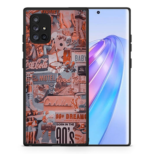 Θήκη Samsung Galaxy A71 5G Born In 90s από τη Smartfits με σχέδιο στο πίσω μέρος και μαύρο περίβλημα | Samsung Galaxy A71 5G Born In 90s case with colorful back and black bezels