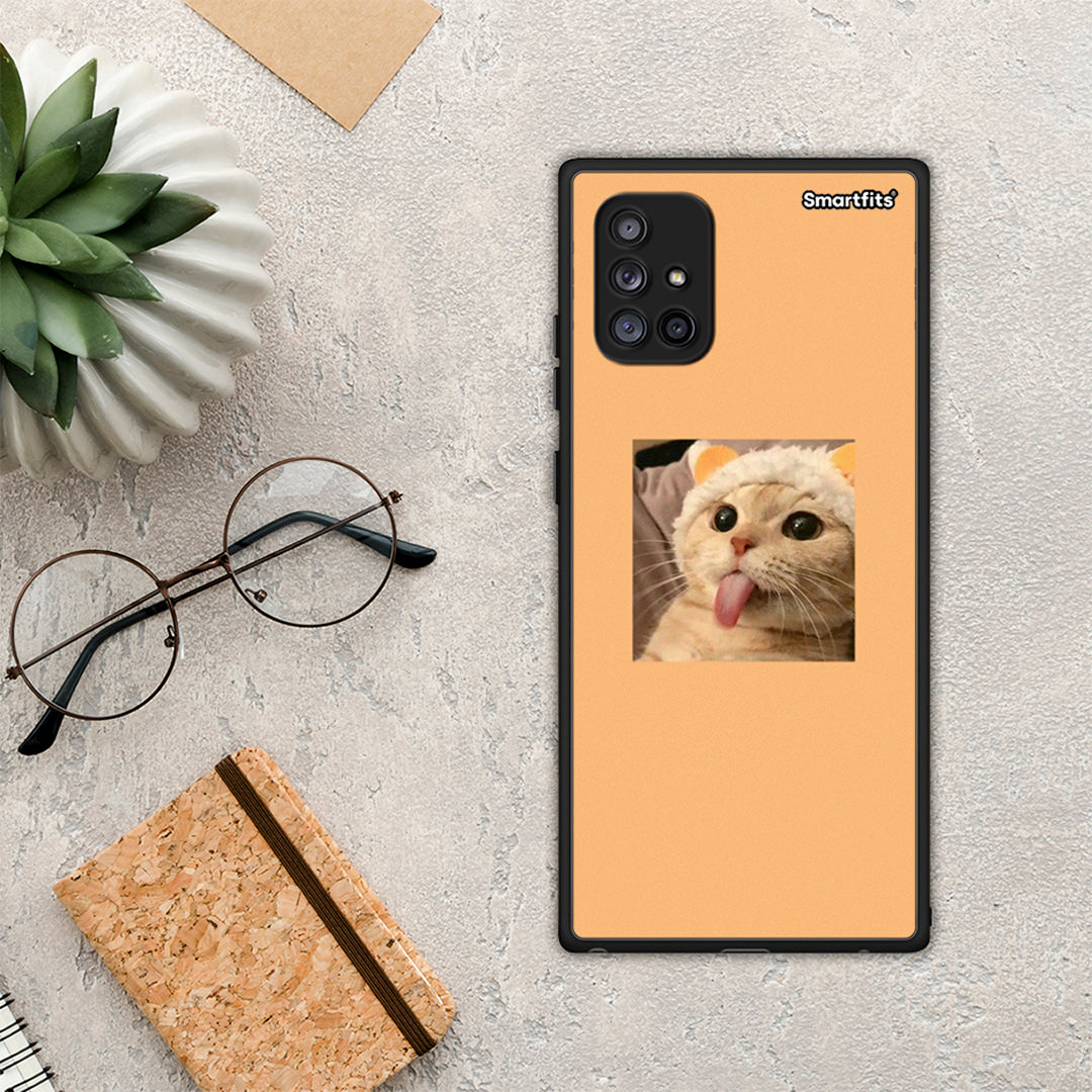 Cat Tongue - Samsung Galaxy A71 5G θήκη