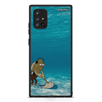Thumbnail for Samsung Galaxy A71 5G Clean The Ocean Θήκη από τη Smartfits με σχέδιο στο πίσω μέρος και μαύρο περίβλημα | Smartphone case with colorful back and black bezels by Smartfits